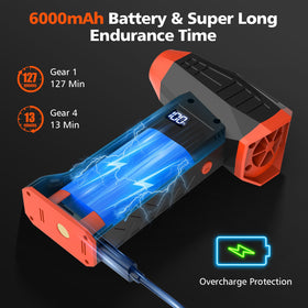 Tetsaooy 15-in-1 air duster led light guides precise cleaning in dark spaces.