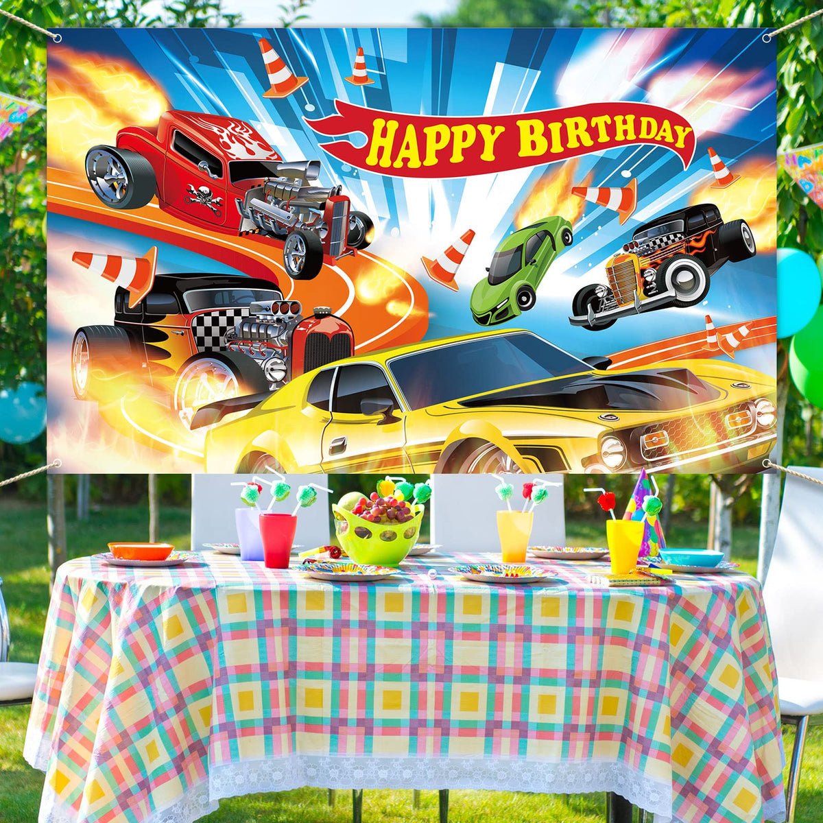 Tevxj backdrop used in a photo booth creating memorable party photos