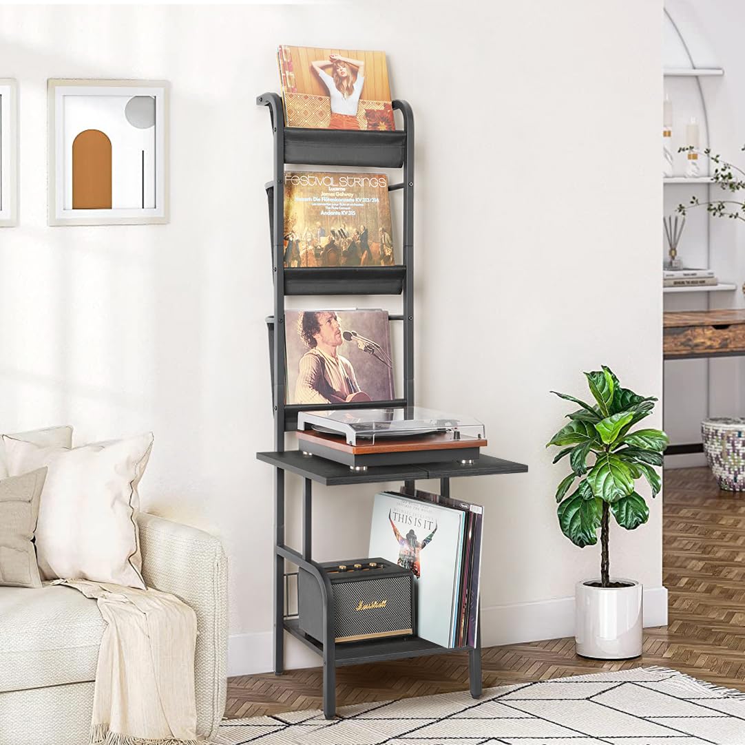 Spacious living room or bedroom setup using the Tewinko stand for versatility.