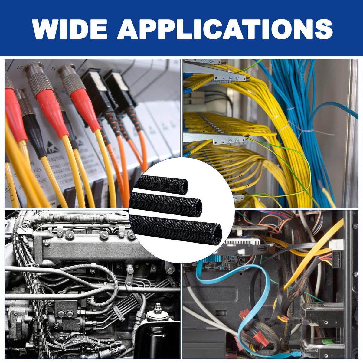 teziicus split design demonstration wrapping around wires for easy retrofit installation