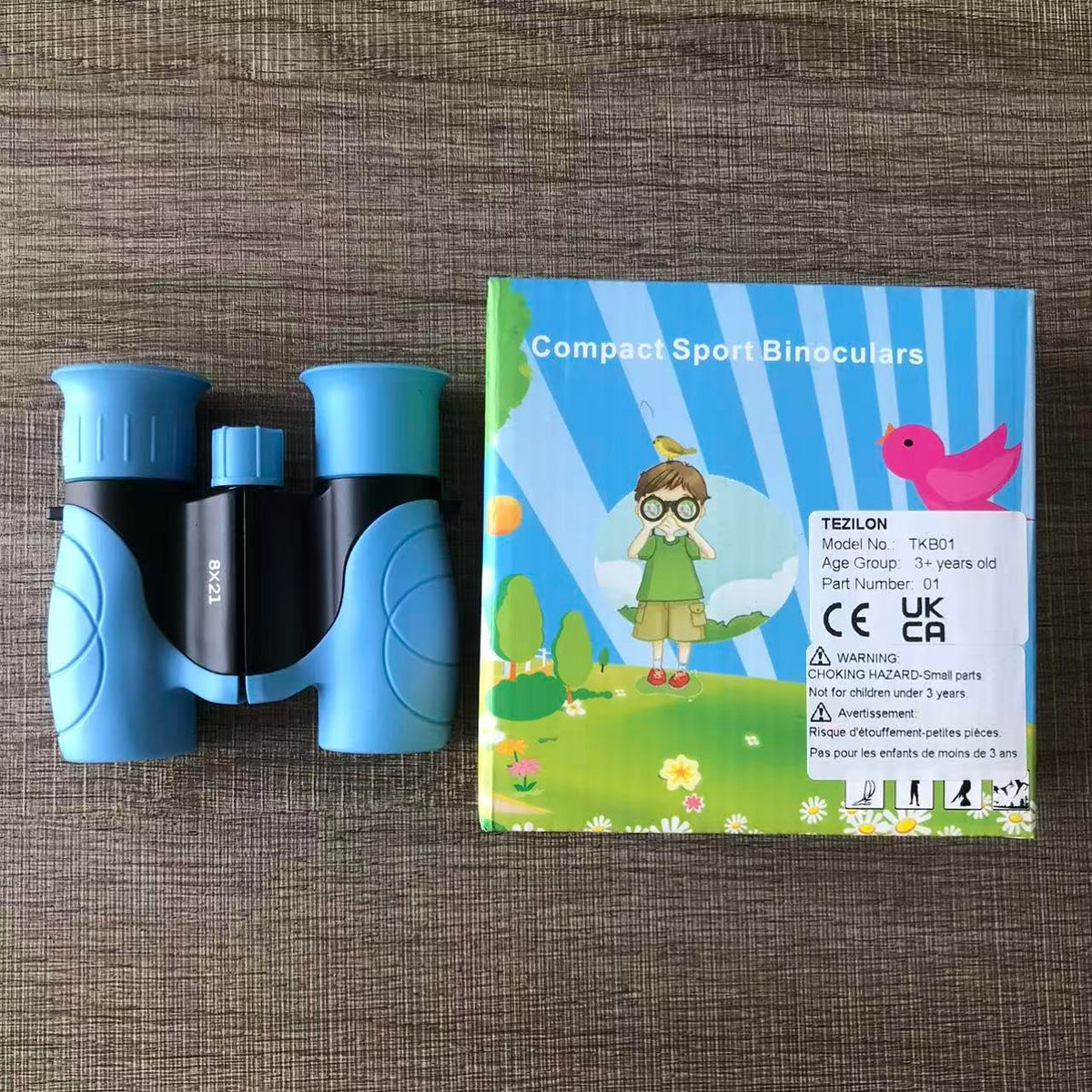 TEZILON binoculars in use birdwatching outdoors encouraging exploration