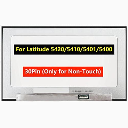 TFTcenter Dell Latitude 14in screen replacement offers crisp FHD display for 5420/5410/5401/5400.
