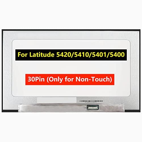 TFTcenter Dell Latitude 14in screen replacement offers crisp FHD display for 5420/5410/5401/5400.