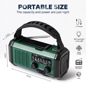Ultra-bright flashlight beam helps illuminate campsites at dusk