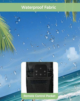 T&H XHome waterproof TV cover delivers durable protection against snow and rain