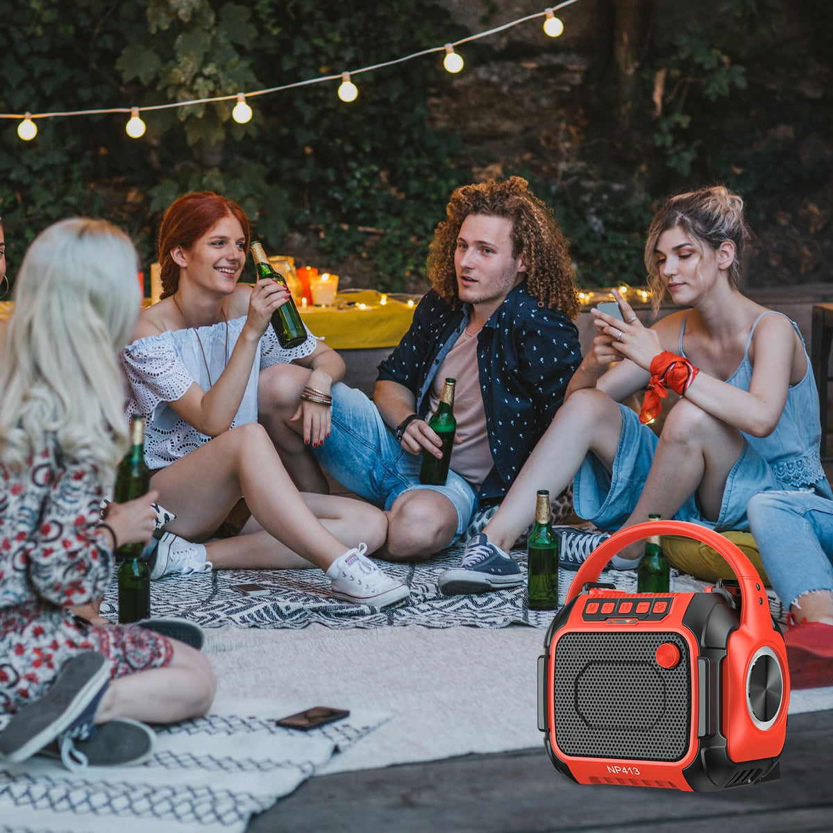 ThagBrco open space listening scenario with clear audio