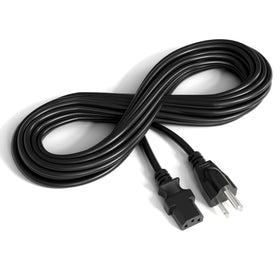 THE CIMPLE CO 10 ft C13 to 5-15P power cord powering a computer setup