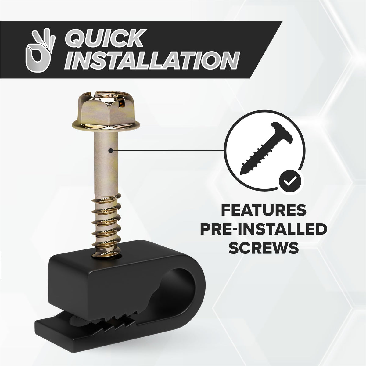 The CIMPLE CO 360-degree grip secures multiple cable sizes with reliability.