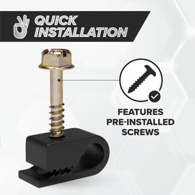 The CIMPLE CO 360-degree grip secures multiple cable sizes with reliability.