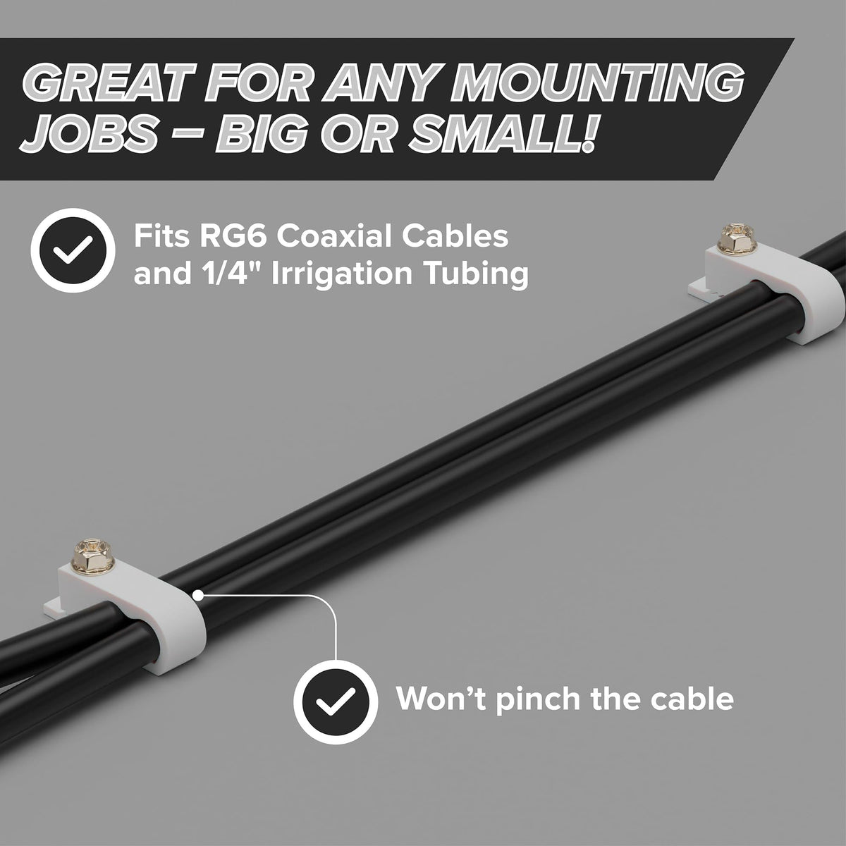 THE CIMPLE CO close-up of internal ridges protecting cable from slipping