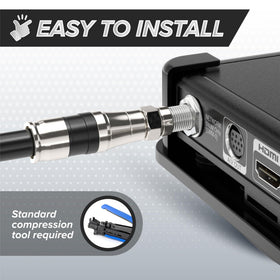 The CIMPLE CO compatible with 21 mm compression tools for quick setups.