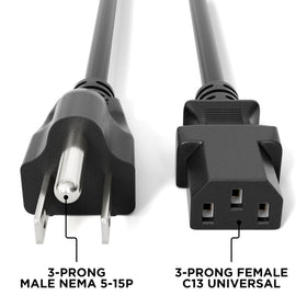 THE CIMPLE CO computer monitor power cable connected to a screen