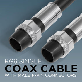 THE CIMPLE CO connector close-up with weather boot showing watertight protection