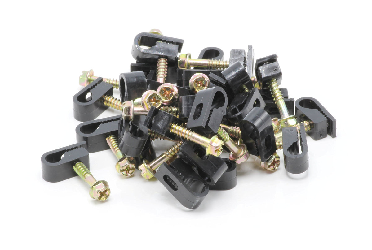 The CIMPLE CO exterior cable organization system securing multiple cables