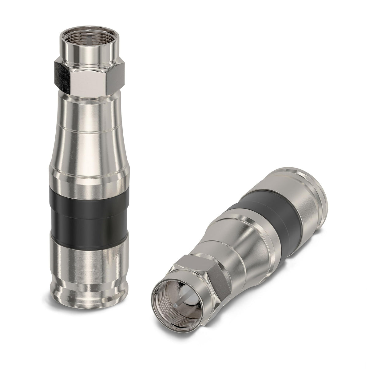 THE CIMPLE CO front view of 4-pack connectors showing packaging and contents, durable protection