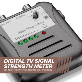 THE CIMPLE CO close-up of LED display providing instant signal feedback benefit
