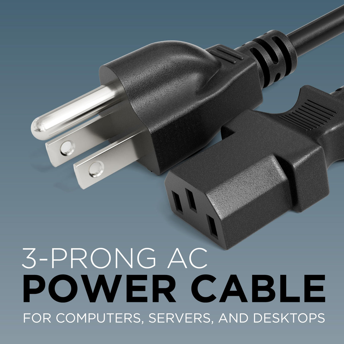 THE CIMPLE CO low-profile 18 AWG cord beside a workstation