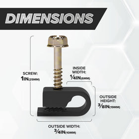 The CIMPLE CO preinstalled screws speed up mounting in any setting.