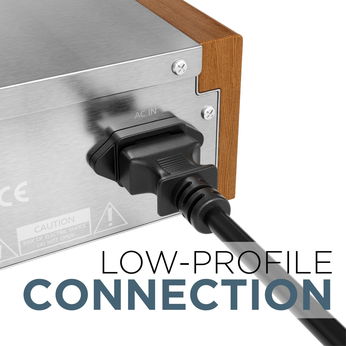 The CIMPLE CO replacement cord keeps monitors powered smoothly.