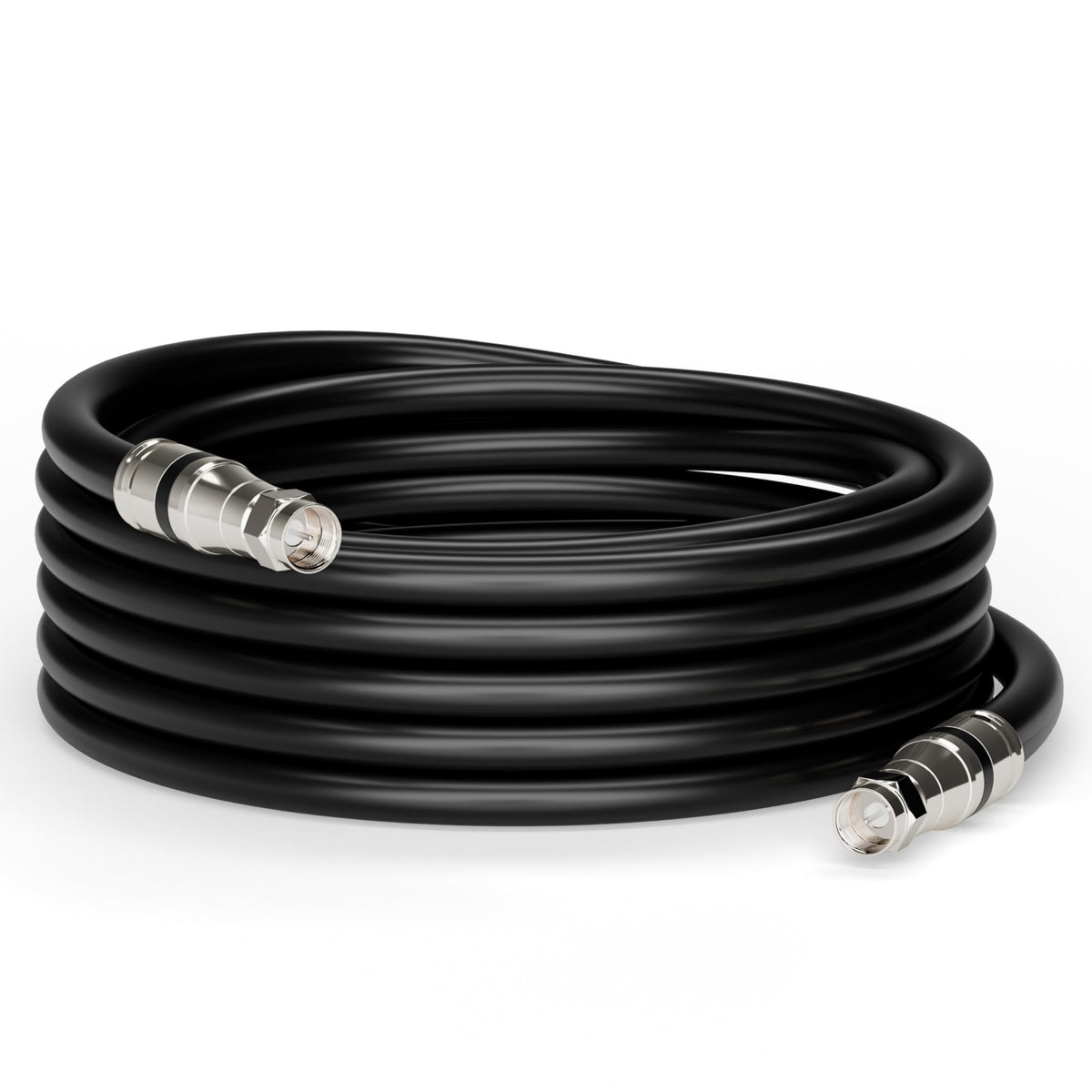THE CIMPLE CO RG11 coaxial cable 40ft with weather-sealed connectors for reliable TV and internet.