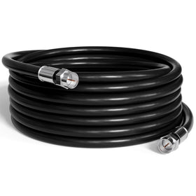 THE CIMPLE CO front view of 150ft RG6 cable showing whole spool, ideal for long runs