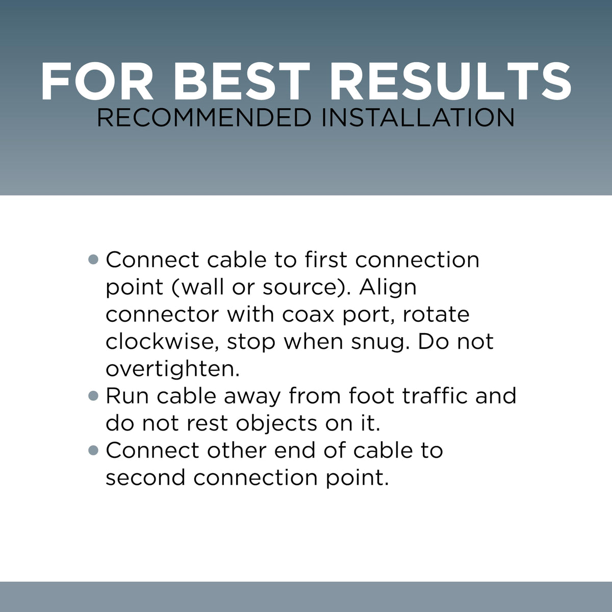THE CIMPLE CO cable connected to a modem showing reliable internet feed