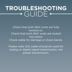 The CIMPLE CO SDI cable provides secure connectors for stable connections.