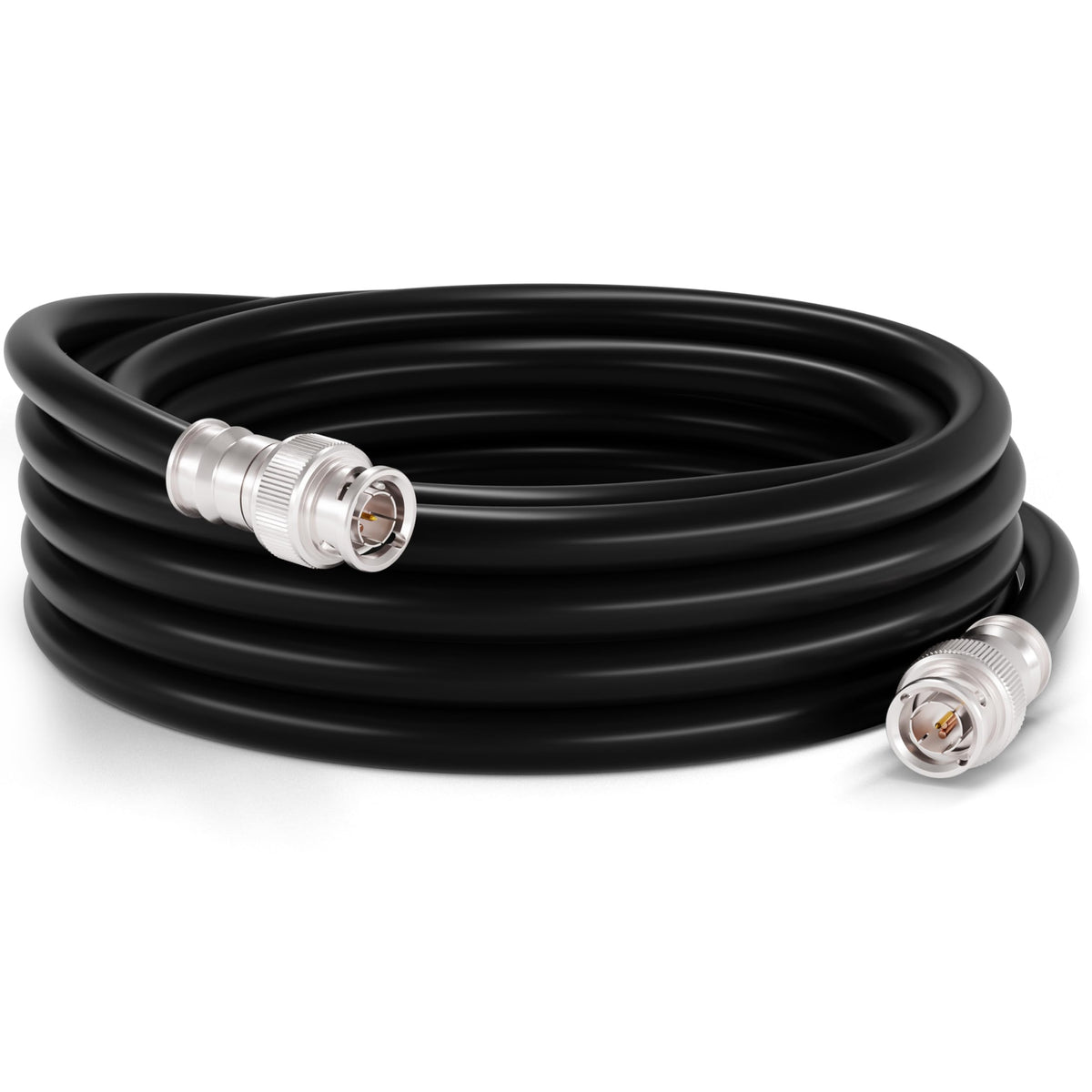 THE CIMPLE CO SDI cable with dual BNC connectors for stable long-distance signal