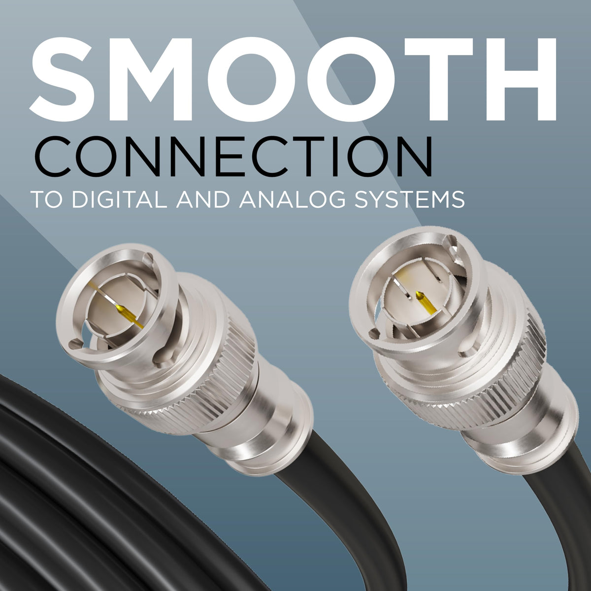 THE CIMPLE CO SDI cable offers shielding with aluminum braiding
