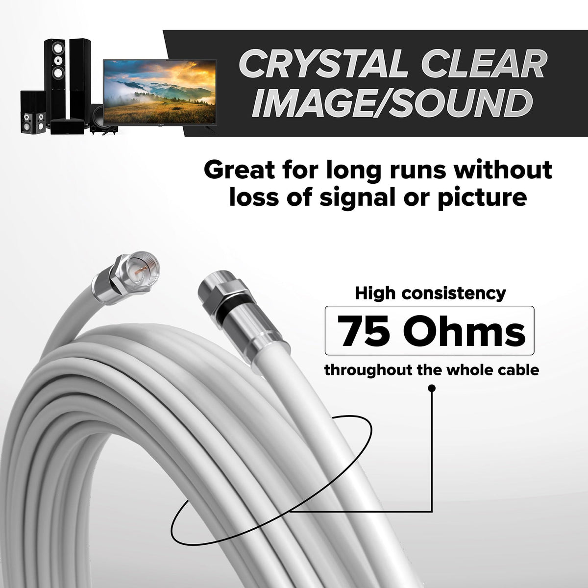 Indoor/outdoor suitability with weather-stabilized components for versatile installations.