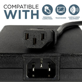 THE CIMPLE CO universal-size power cord fitting multiple devices