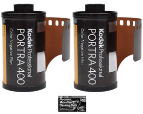 The Imaging World Kodak Portra 400 film roll close-up showing natural skin tones and versatile color.