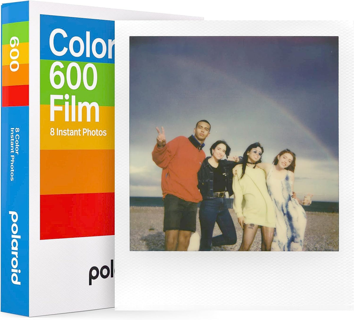 The Imaging World Polaroid Color Film 5-Pack exposures reveals eight crisp prints per pack.
