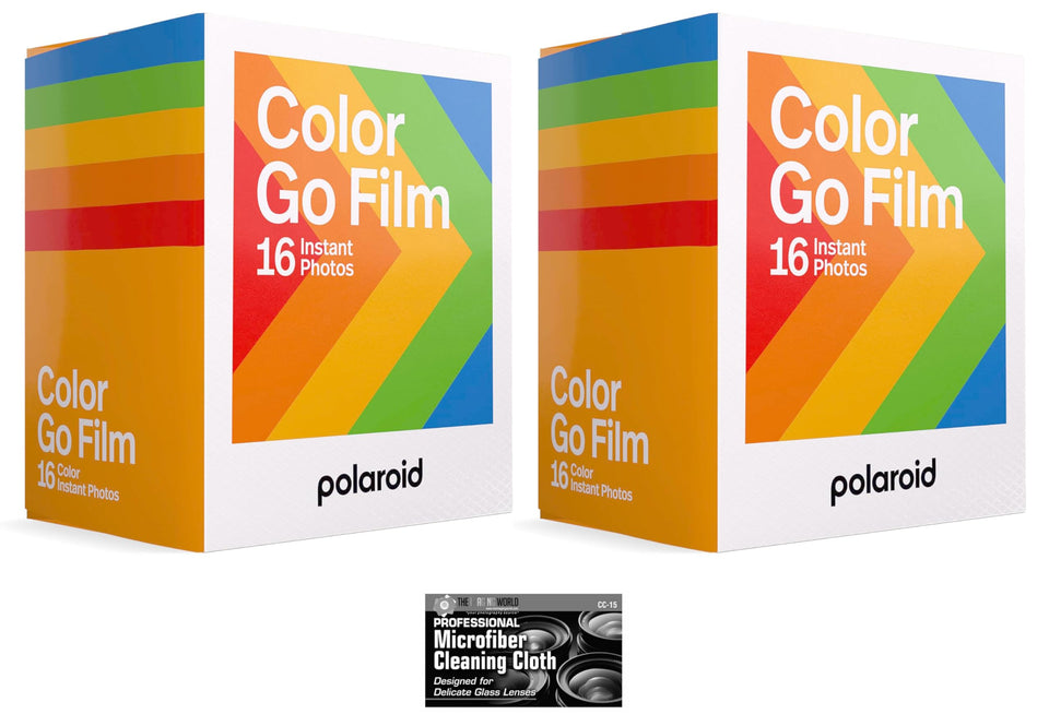The Imaging World Polaroid GO film double pack with 16 color photos for instant memories