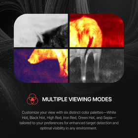 theOpticGuru BlazeHunter OLED display delivers crisp detail and easy viewing.