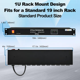 ThePoEstore anti-interference design minimizes RF noise for clean power.