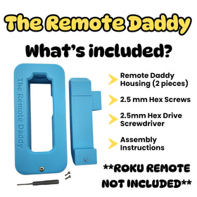 The Remote Daddy adds battery safety by limiting tampering.