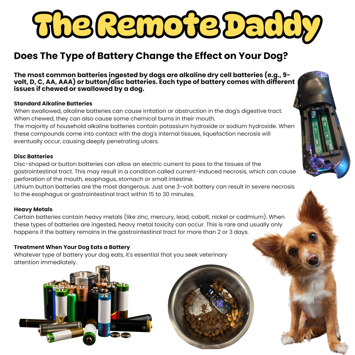 The Remote Daddy's drop-impact shell cushions accidental drops and spills.