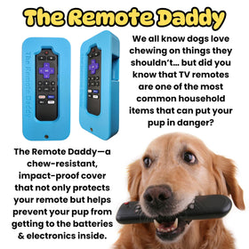 The Remote Daddy reduces couch-search time by blocking remote loss.