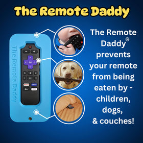 The Remote Daddy's pet-proof plastic protects against dog gnawing while staying lightweight.