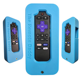 The Remote Daddy fits the Roku Voice Remote 2024 snugly, protecting against chewing.