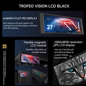 Thermalright close-up of IPS screen texture, demonstrates color fidelity and detail