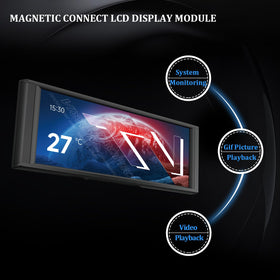 Thermalright single-cable connection detail, simplifies installation and cable management