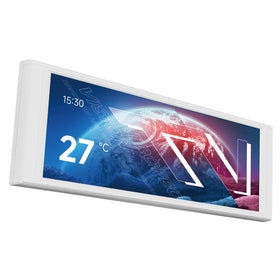 Thermalright front panel view showing clean white bezel and vivid display benefit aesthetic upgrade