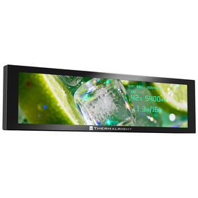 Thermalright Trofeo Vision magnetically mounted inside a gaming PC for tidy monitoring