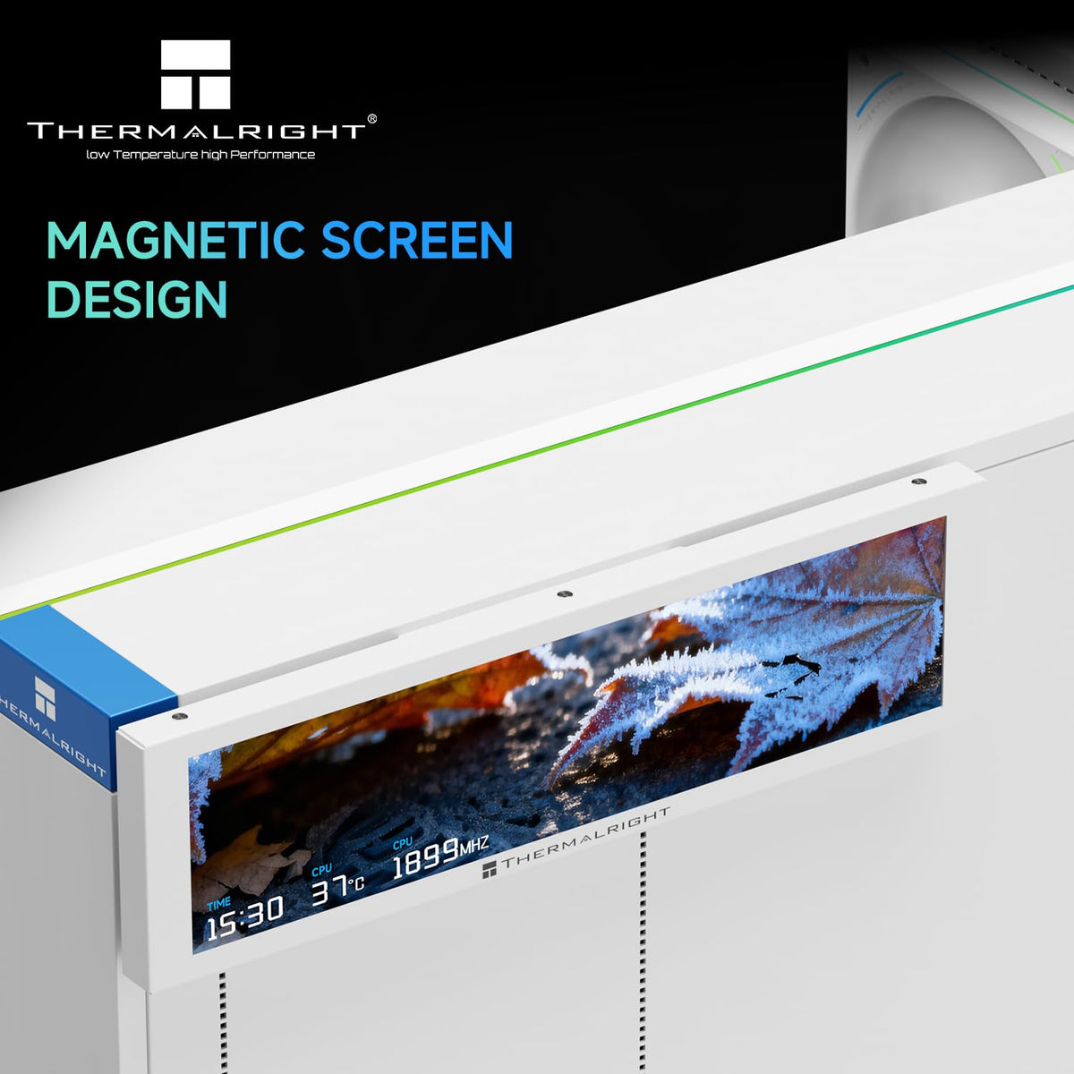 Thermalright product packaging with accessories illustrating included components for setup