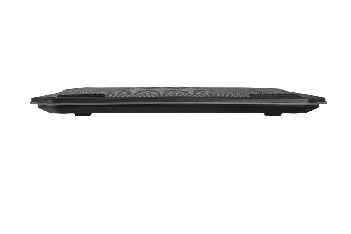 Thermaltake Massive 20 RGB ergonomic tilt supports comfortable viewing angles.