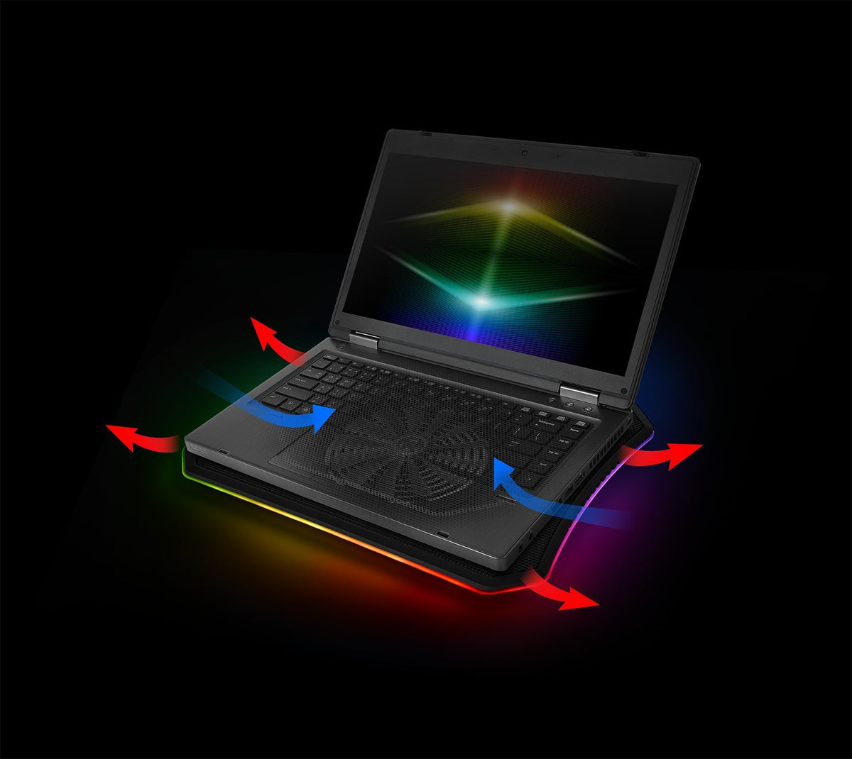 Thermaltake Massive 20 RGB offers five lighting modes for customizable ambience.