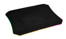 Thermaltake Massive 20 RGB steel mesh panel offers a durable cooling surface for laptops.