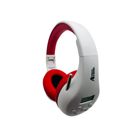THINGS AUDIO front view showing headset and color contrast for portability benefit